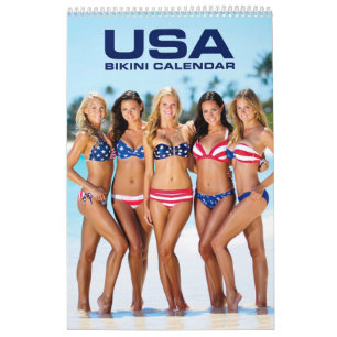 USA Bikini Calendar Kalender