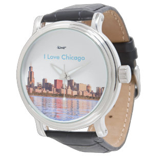 USA-bild för Black-Vintage-Leather-Watch Armbandsur