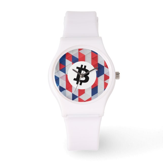 USA Bitcoin Armbandsur (Framsida)