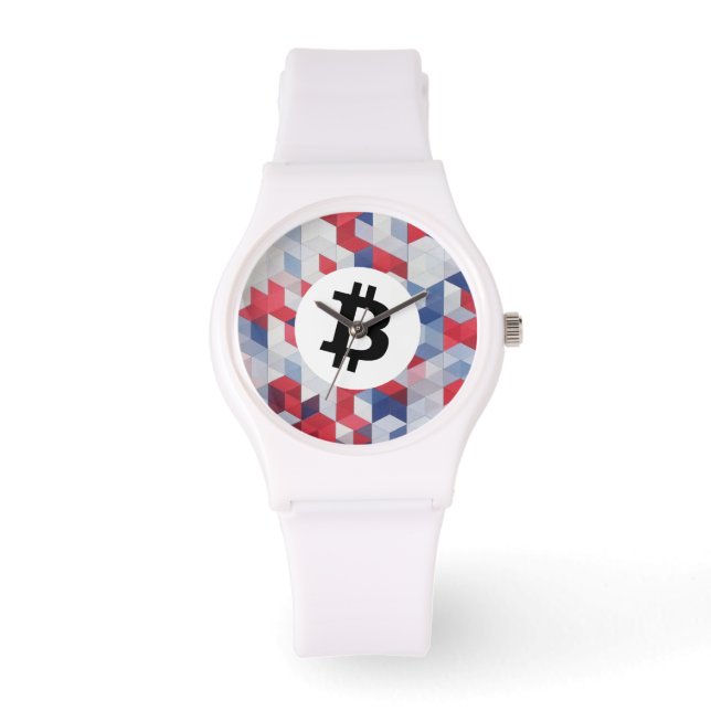 USA Bitcoin Armbandsur (Framsida)