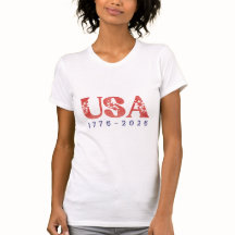 USA Blommig 1776–2026 Tröja