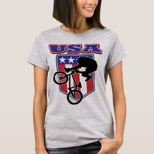 USA-BMX-Biker T-shirt