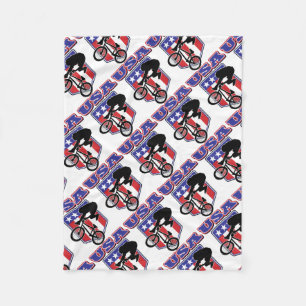 USA--BMXbiker Fleecefilt