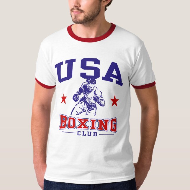 USA Boxing Tee Shirt (Framsida)
