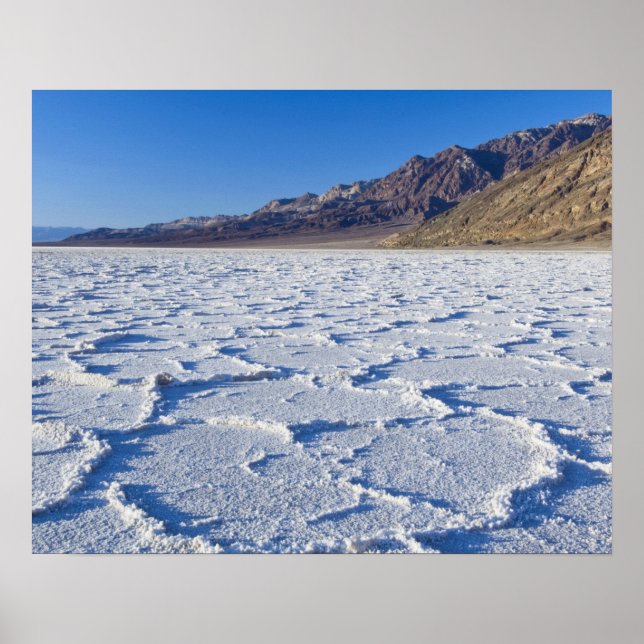 USA, CA, Death Valley NP, Salt Formations at at Poster (Framsidan)