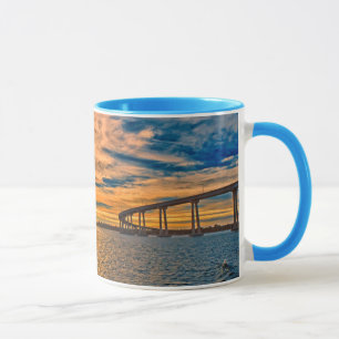 USA, CA, San Diego-Coronado Bay Bridge Mugg