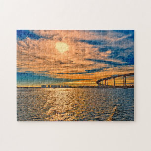 USA, CA, San Diego-Coronado Bay Bridge Pussel