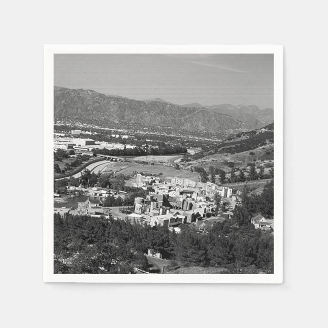USA California Hollywood Universal studio 1970 Pappersservett (Framsidan)