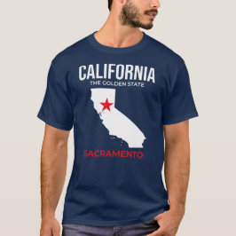 USA, California, Sacramento – The Golden State T Shirt