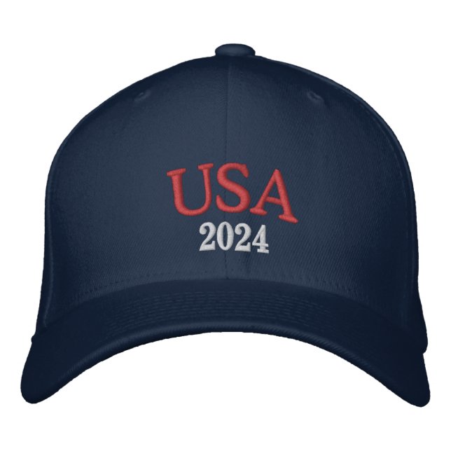USA Cap Broderad Keps (Framsida)