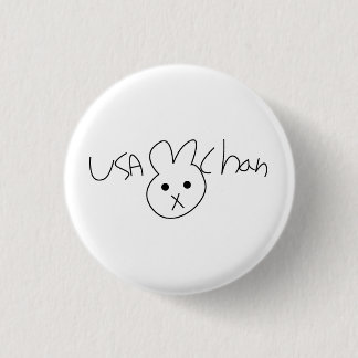 USA-CHAN Hetalia knäppas emblem Knapp