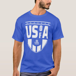 USA Cheer Royal Blue US av A Fläkt Tee