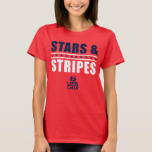 USA Cheer Stars & Rand Fläkt Tee