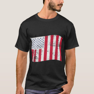 USA Civil Flagga of Peacetime American Patriot T Shirt