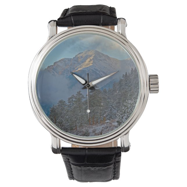 USA, Colorado, Berg i Estes Park Armbandsur (Framsida)