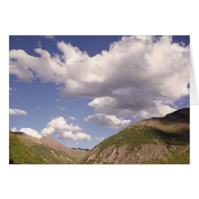 USA, Colorado, Elk Mountain Hälsningskort (Framsidan Horizontal)