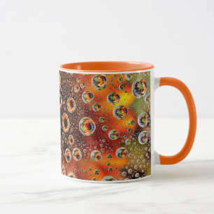 USA, Colorado, Lafayette. Vatten bubblar på glas 1 Mugg