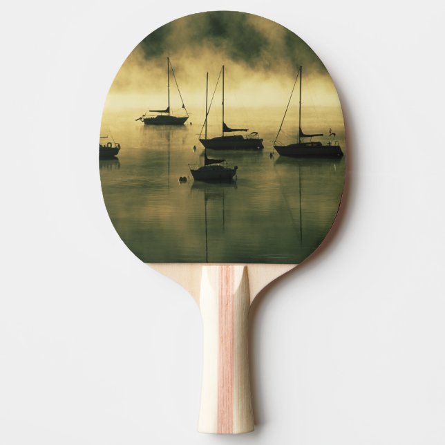 USA, Colorado, Lake Dillon. Tidig morgon Pingisracket (Framsidan)