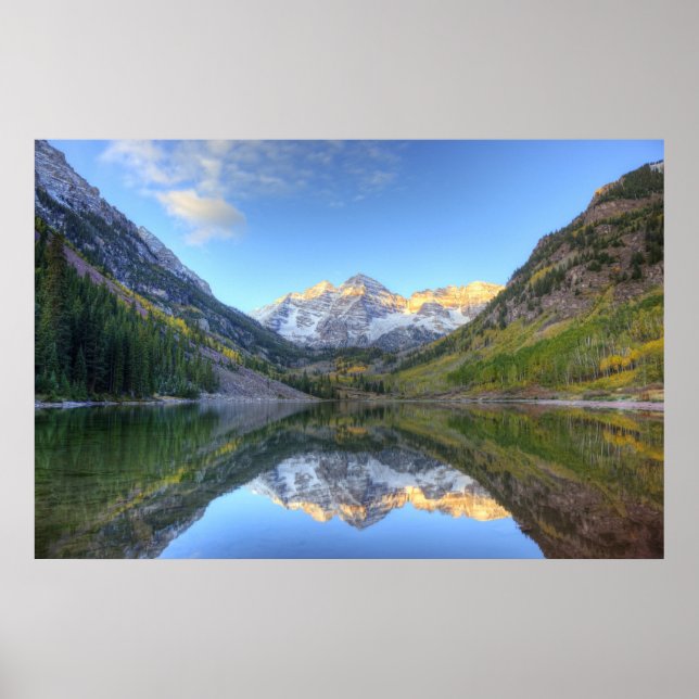 USA, Colorado, Maroon Bells-Snowmass Poster (Framsidan)