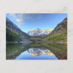 USA, Colorado, Maroon Bells-Snowmass Vykort