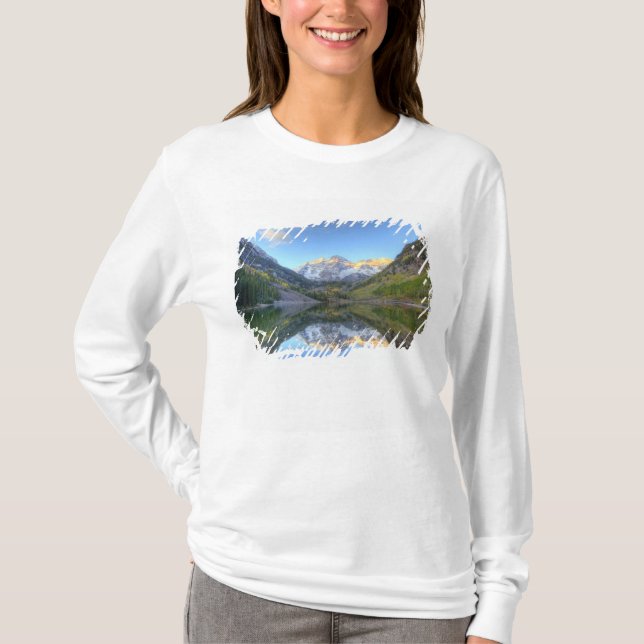USA, Colorado, Maroon Klockor-Snowmass Tee (Framsida)
