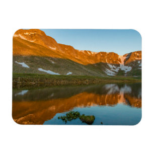USA, Colorado, Mt. Evans. Summit Lake-reflektion Magnet