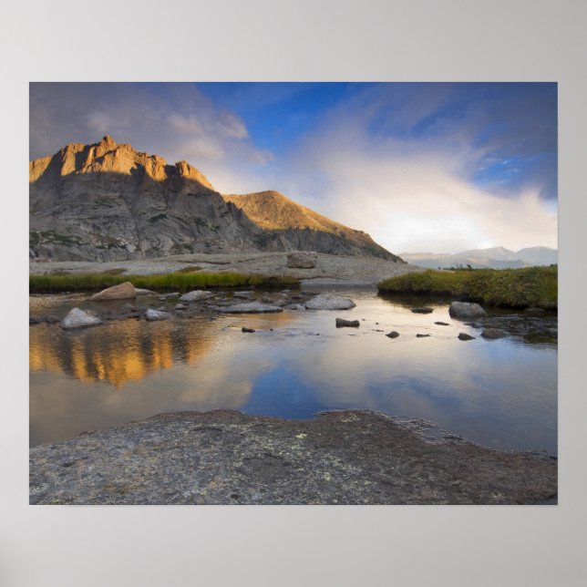 USA, Colorado, Rocky Mountain NP. Poster (Framsidan)