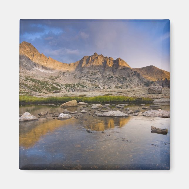 USA, Colorado, Rocky Mountain NP.  Stormmoln Magnet (Framsidan)