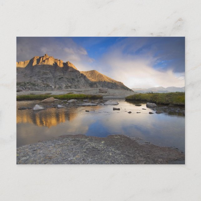 USA, Colorado, Rocky Mountain NP. Vykort (Framsida)