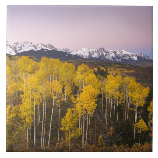 USA, Colorado, Rocky mountains.  Dawn i San Kakelplatta (Framsidan)