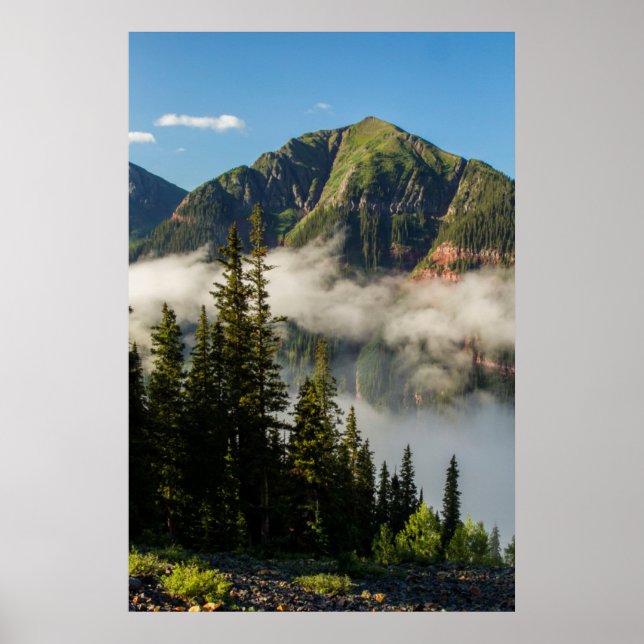 USA, Colorado, San Juan Mountains. Clearing Poster (Framsidan)