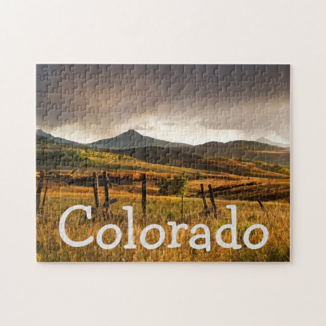 USA, Colorado, San Juan Mountains Pussel (Horisontell)