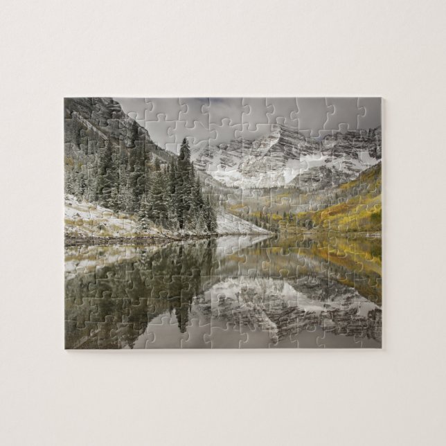 USA, Colorado, White River National Forest, Pussel (Horisontell)
