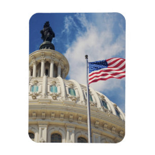 USA Columbia, Washington DC, huvudstadbyggnad Magnet