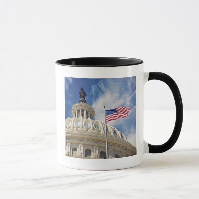 USA Columbia, Washington DC, huvudstadbyggnad Mugg (Höger)