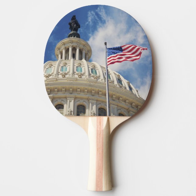 USA Columbia, Washington DC, huvudstadbyggnad Pingisracket (Framsidan)