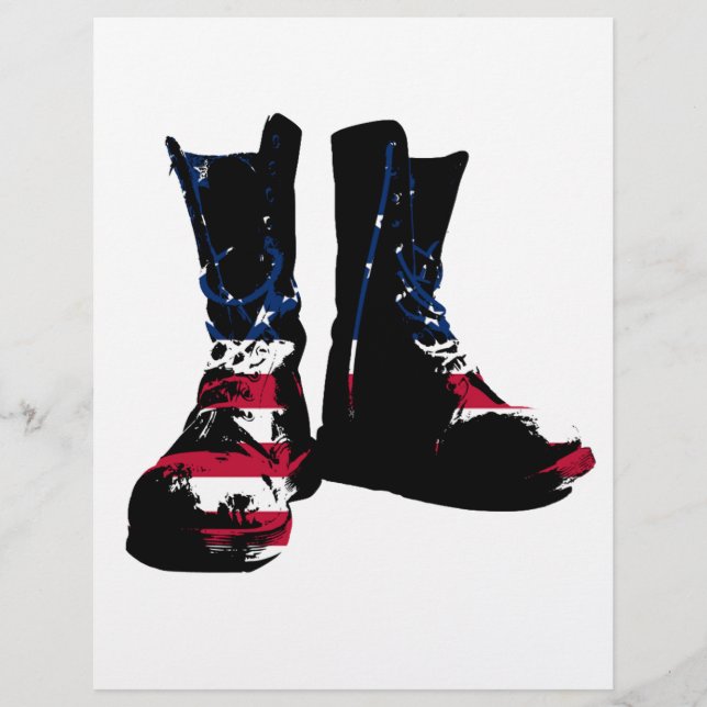 USA Combat Boots (Framsida)