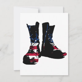 USA Combat Boots Inbjudningar