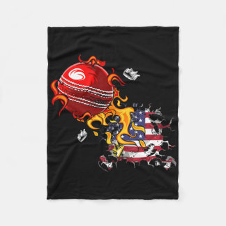 Usa Cricket  Fleecefilt