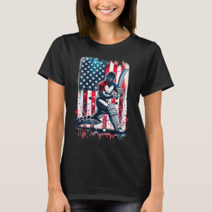 Usa Cricket Jersey Usa Cricket Team Älskare Suppor T Shirt