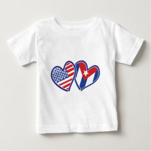 USA CUBA Flagga Hearts Tröja