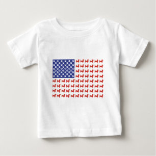 USA Dachshund Tee Shirt