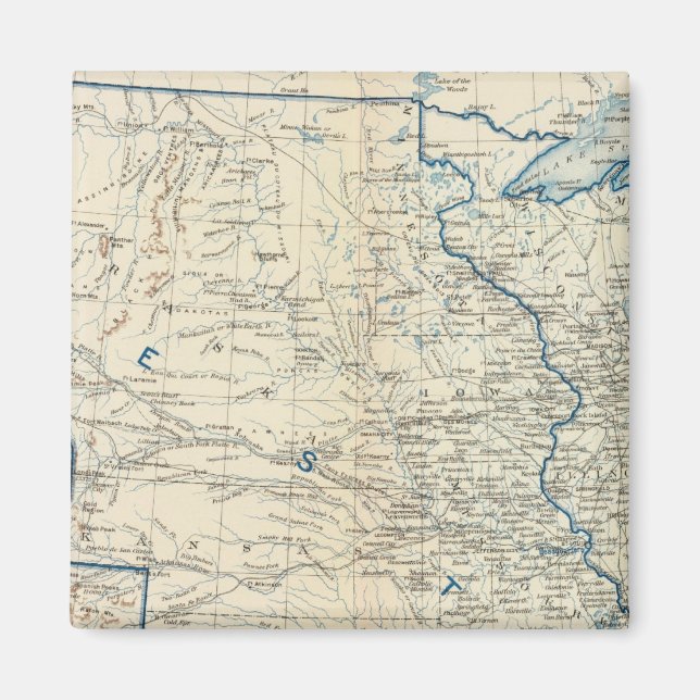 USA dec 1860 Magnet (Framsidan)