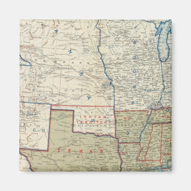 USA dec 1861 Magnet (Framsidan)