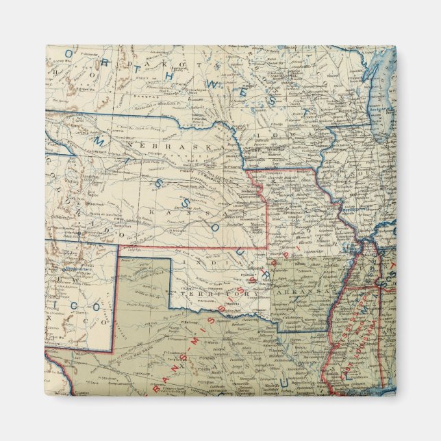 USA dec 1863 Magnet (Framsidan)