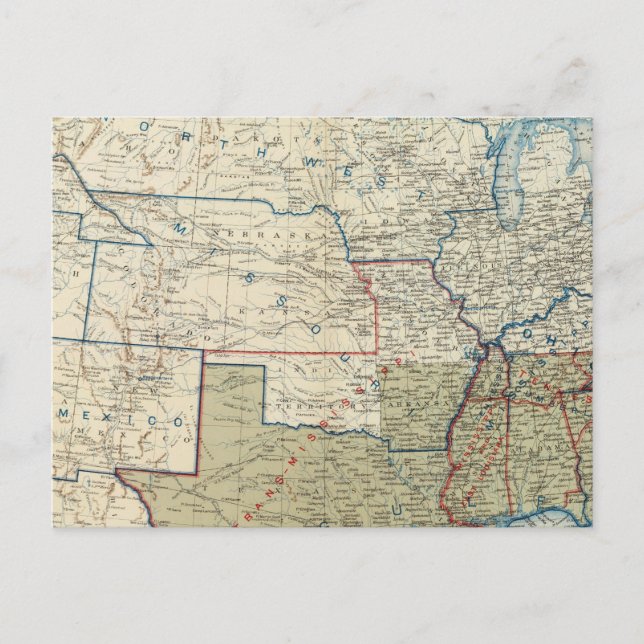 USA dec 1863 Vykort (Framsida)