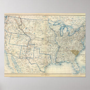 USA December 1860 Poster