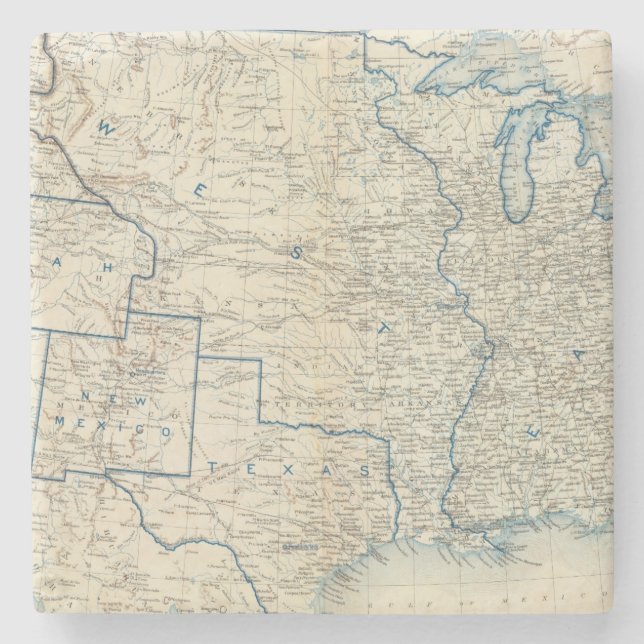 USA December 1860 Underlägg Sten (Framsidan)