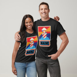 USA - Delstater - MAINE T Shirt