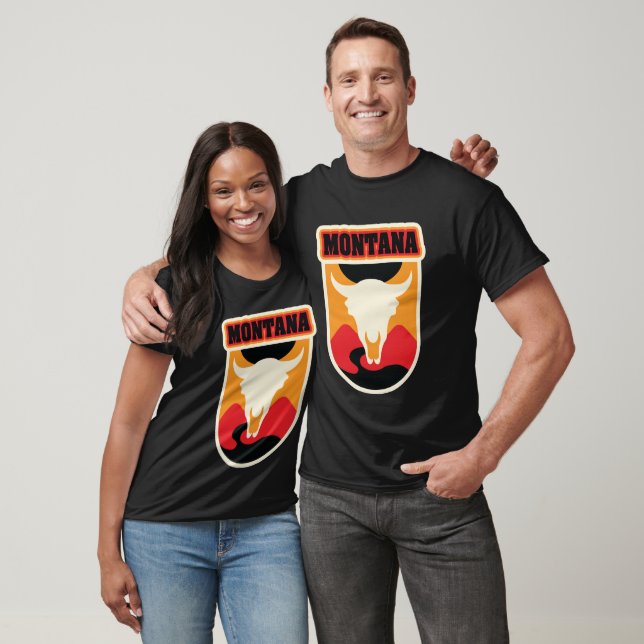 USA - Delstater - MONTANA T Shirt (Unisex)